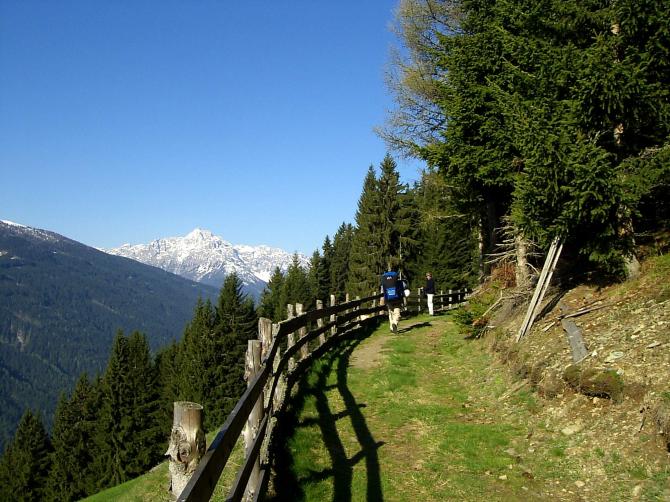 Auf dem Weg zum Startplatz Stalpen