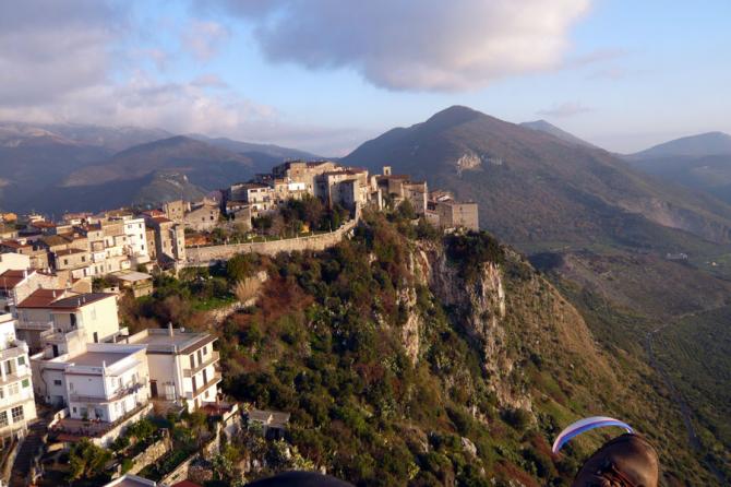 Thermik auch Anfang Jänner, sehr schön.