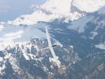 Paragliding Fluggebiet Europa » Schweiz » Graubünden,Fanas-Sassauna,Begegnung über Fanas ...