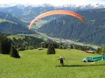 Paragliding Fluggebiet Europa » Schweiz » Graubünden,Fanas-Sassauna,Start in Fanas
