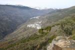 Paragliding Fluggebiet Europa Spanien Andalusien,Padre Eterno,Blick vom Padre nach Pampaneira