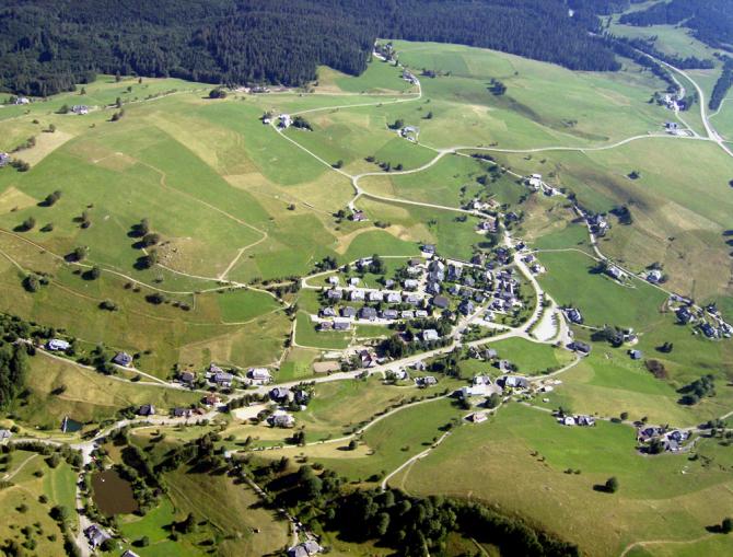 Hofsgrund unterhalb des Schauinslandgipfels.