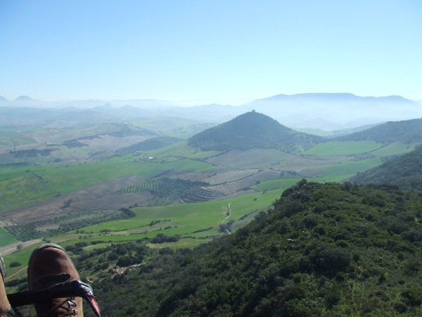 Selten fliegt man hier alleine.