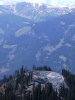 Paragliding Fluggebiet Europa » Österreich » Salzburg,Fulseck,Der Thermik-Napf knapp unter dem Gipfel.