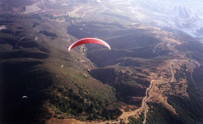 Blick auf die Landing Zone