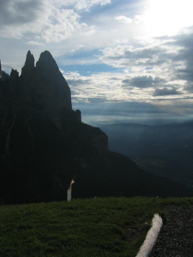 Startplatz mit schlaffer Fahne aber um so besseres Licht.