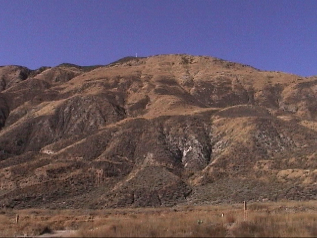 Blick auf Startplatz (etwa in der  Bildmitte) von LZ aus.
(Jurgen von Dueszeln)
