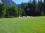 Paragliding Fluggebiet Nordamerika » USA » Kalifornien,Yosemite (Glacier Point)   > no PG!,Nochmal die Landing Zone