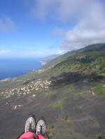 Paragliding Fluggebiet Europa » Spanien » Kanarische Inseln,la Palma - Fuencaliente,Auf dem Flug von Fuencaliente Richtung Puerto Naos