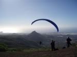 Paragliding Fluggebiet Europa Spanien Kanarische Inseln,Arafo / Fasnia,Fasnia: Start zum Soaren...