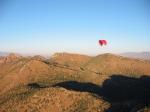 Paragliding Fluggebiet Nordamerika » USA » Arizona,Box Canyon,Abendflug über Box Canyon, Blick nach Norden (Tucson)