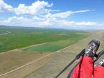 Paragliding Fluggebiet Nordamerika USA Utah,Crawford,Landeoptionen wohin man blickt...