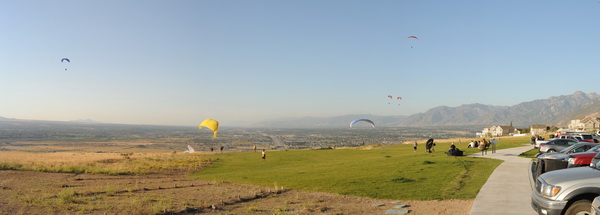 Point of the Mountain - Nordseite (Nachmittag/ Abend)
Viel näher am Parkplatz geht (fast) nicht mehr ;-)