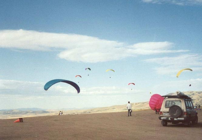 Umschwärmt: Die Südseite am Point