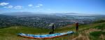 Paragliding Fluggebiet Nordamerika » USA » Utah,The V,Blick Ritg Westen über den Grossen Salz See
