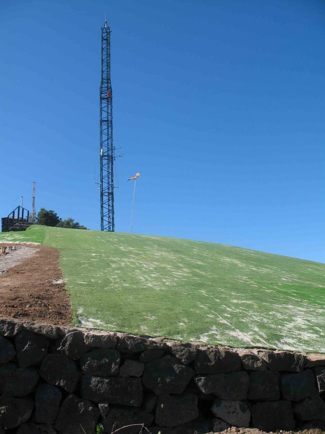 Der Statplatz von unten.