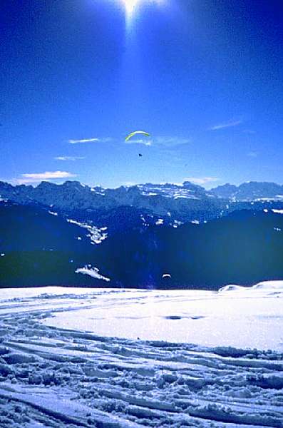 Postkartenwetter am 'Kronplatz'