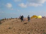 Paragliding Fluggebiet Europa » Spanien » Kanarische Inseln,Lanzarote - Mala,Der Startplatz. Vorsichtig Wind.