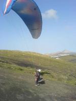 Paragliding Fluggebiet Europa » Spanien » Kanarische Inseln,Lanzarote - Playa Quemada,..12 Uhr gelandet und 14 Uhr geflogen :-) 17.2.08 Bernd..