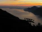 Paragliding Fluggebiet Europa » Italien » Venetien,Monte Baldo,Abendstimmung am Monte Baldo