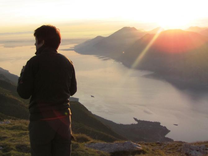 Tolle Abendstimmung am Monte Baldo