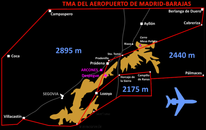 Airspace Arcones
©www.cvlarcones.net