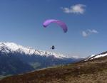 Paragliding Fluggebiet Europa » Österreich » Salzburg,Wildkogel,Den Startplatz am Wildkogelhaus hat man meistens für sich allein. (1/2 Std. Fußmarsch von der Bergstation)