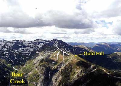 Gold Hill from the East.