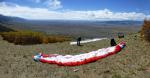 Paragliding Fluggebiet Nordamerika » USA » Colorado,Villa Grove,Pano on launch, looking south