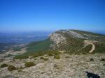 Paragliding Fluggebiet Europa Spanien Katalonien,Montsec d'Ares,Blick vom Coll d Ares nach Westen