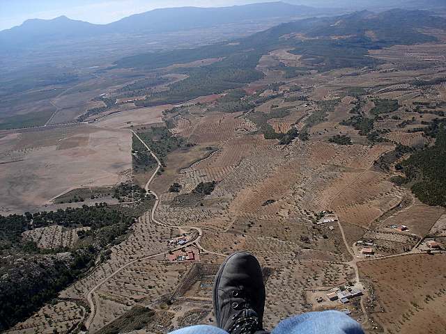 views towards Jumilla, Sierra del Buey