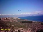 Paragliding Fluggebiet Europa » Spanien » Valencia,Santa Pola,Mario am 7.4.07; erster Flug über 2 Stunden