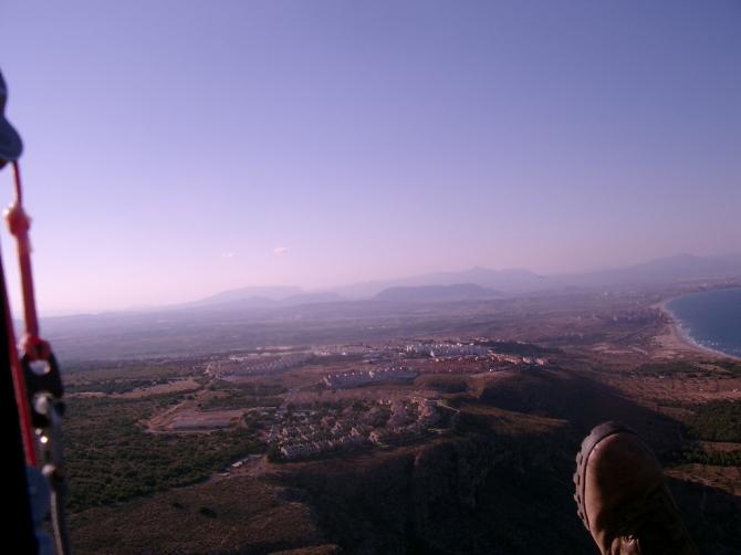Fluggebiet an der Küste, Santa Pola,aus dem Flug ! Genuß pur!!!