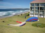Paragliding Fluggebiet Afrika » Südafrika,Wilderness Beach Hotel,Auslegen - Rückwärts aufziehen und Raus
Startplatz 12/2006