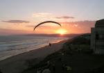 Paragliding Fluggebiet Afrika » Südafrika,Wilderness Beach Hotel,Toller Sonnenuntergang beim Fliegen