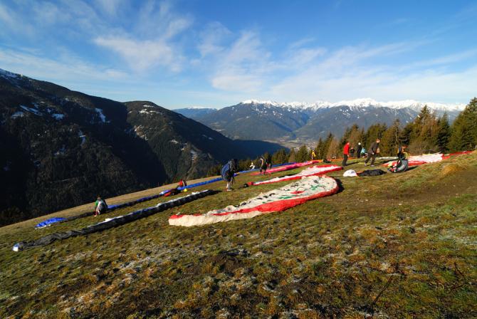 Startplatz Tulperhof im März 2008