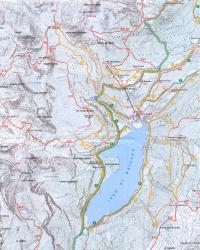 Übersichtskarte Fluggebiet Molveno