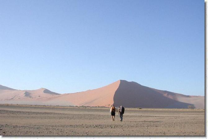 ...der kleine Sandhügel ...