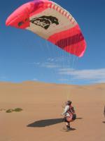 Paragliding Fluggebiet Afrika » Namibia,Langstrand Dunes,Und jetzt oben halten und kontrollieren