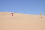 Paragliding Fluggebiet Afrika » Namibia,Langstrand Dunes,Race... wer ist als erstes oben ???
