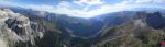 Paragliding Fluggebiet Europa » Italien » Trentino-Südtirol,Col Rodella,Über dem Sellapass: Panorama Ritg Süd
