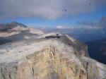 Paragliding Fluggebiet Europa » Italien » Trentino-Südtirol,Col Rodella,Nach Start am Col Rodella gleich rüber zum Sass Pordoi