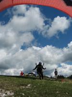 Paragliding Fluggebiet Europa » Italien » Friaul-Julisch Venetien,Meduno - Monte Valinis,Bilderbuchstart in Meduno...