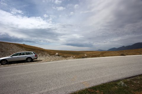 Zum Startplatz sind es nur ein paar Schritte von der Strasse