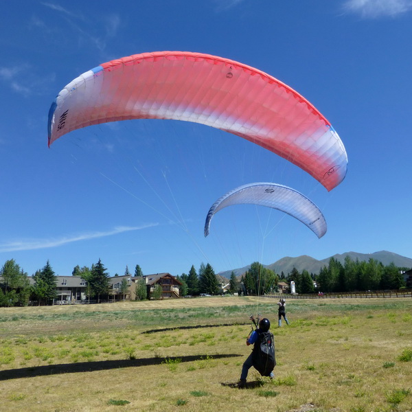 kiting at the LZ