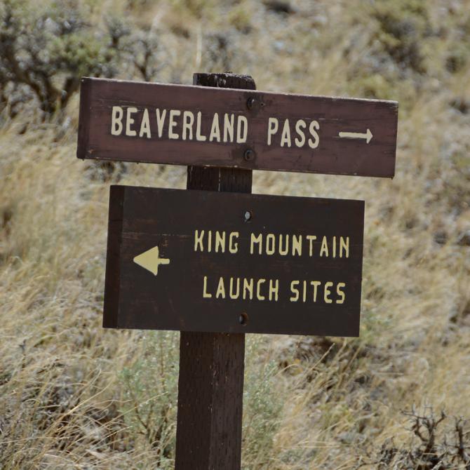 ...gut beschildert...