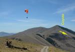 Paragliding Fluggebiet Nordamerika » USA » Idaho,King Mountain,Coyote TO (vom lower launch aus gesehen)