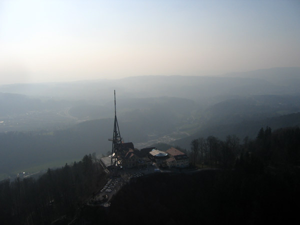 Wunderbarer Abendflug - Uetliberg Aussichtsturm