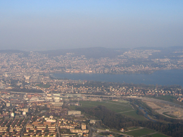 Blick richtung Stadt