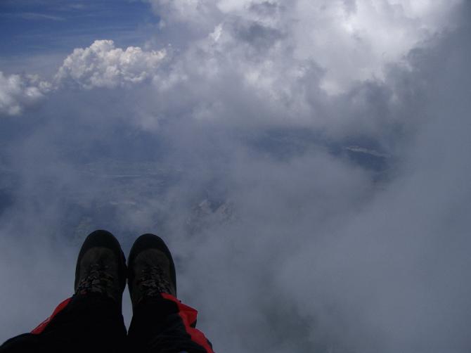 Bild von Jürgen Rüdele
über dem Wilden Kaiser